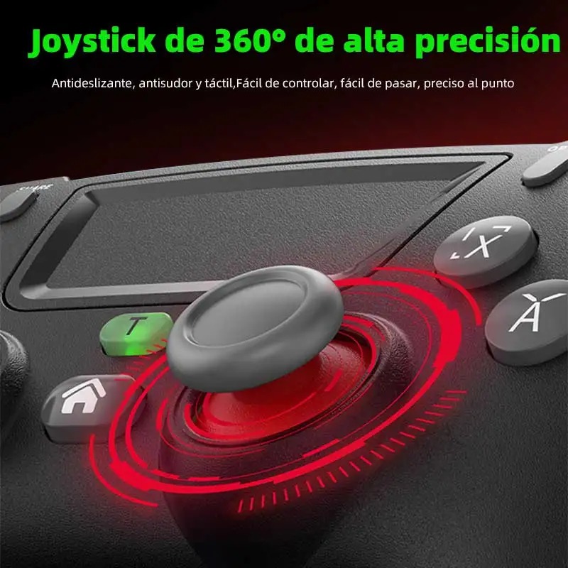 Mando inalámbrico para P4, controlador de juego compatible con Bluetooth para P4/P4 Slim/P4 Pro, disparadores lineales, botones Macro - imagen 5