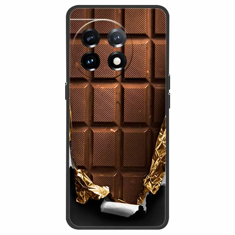 Para OnePlus 11 funda OnePlus11 5G a prueba de golpes de silicona suave TPU contraportada para OnePlus 11 One Plus 11 5G fundas de teléfono lindo gato Lobo - imagen 3