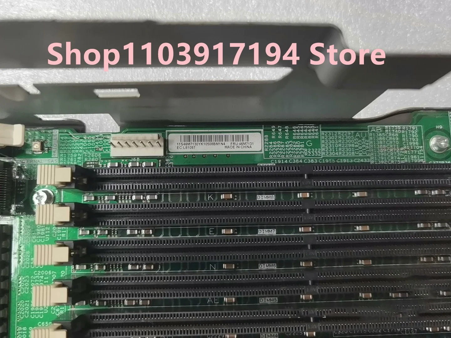 Servidor X3650 7979 Placa base de cuatro núcleos 44W3324 46M7131 44E5081 60Y0852 - imagen 3