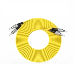 Cable de fibra óptica FC-FC SM dúplex monomodo puente FTTH