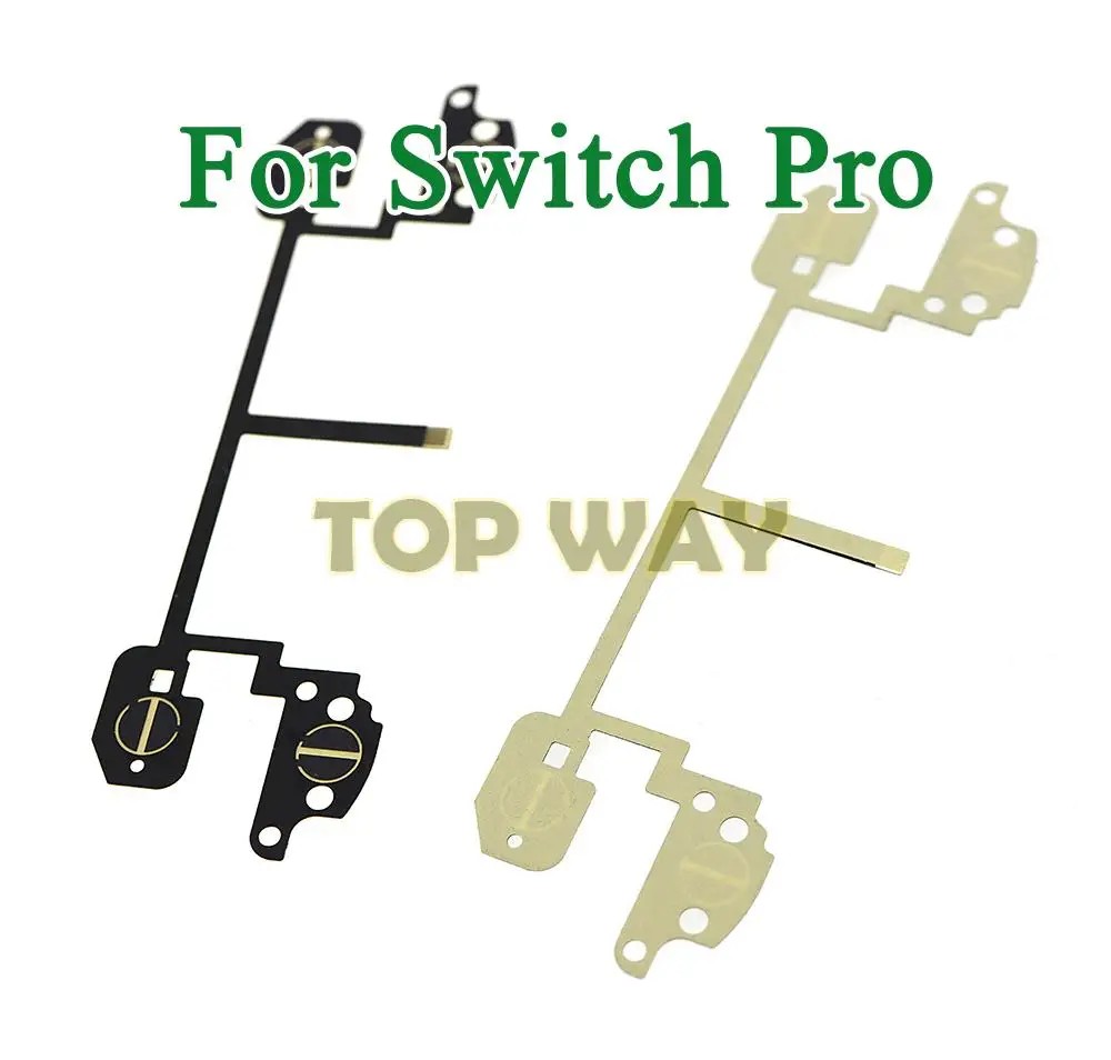 30 Uds Cable flexible de cinta de película conductora para controlador NS Switch Pro L ZL R ZR botones piezas de reparación de repuesto
