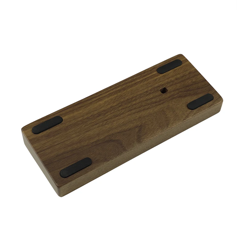 ECHOME-Teclado mecánico de madera 40% con cable tipo C, Junta RGB de intercambio en caliente, Mini Kit de teclado personalizado para Juegos de oficina, compatible con QMK VIA - imagen 5