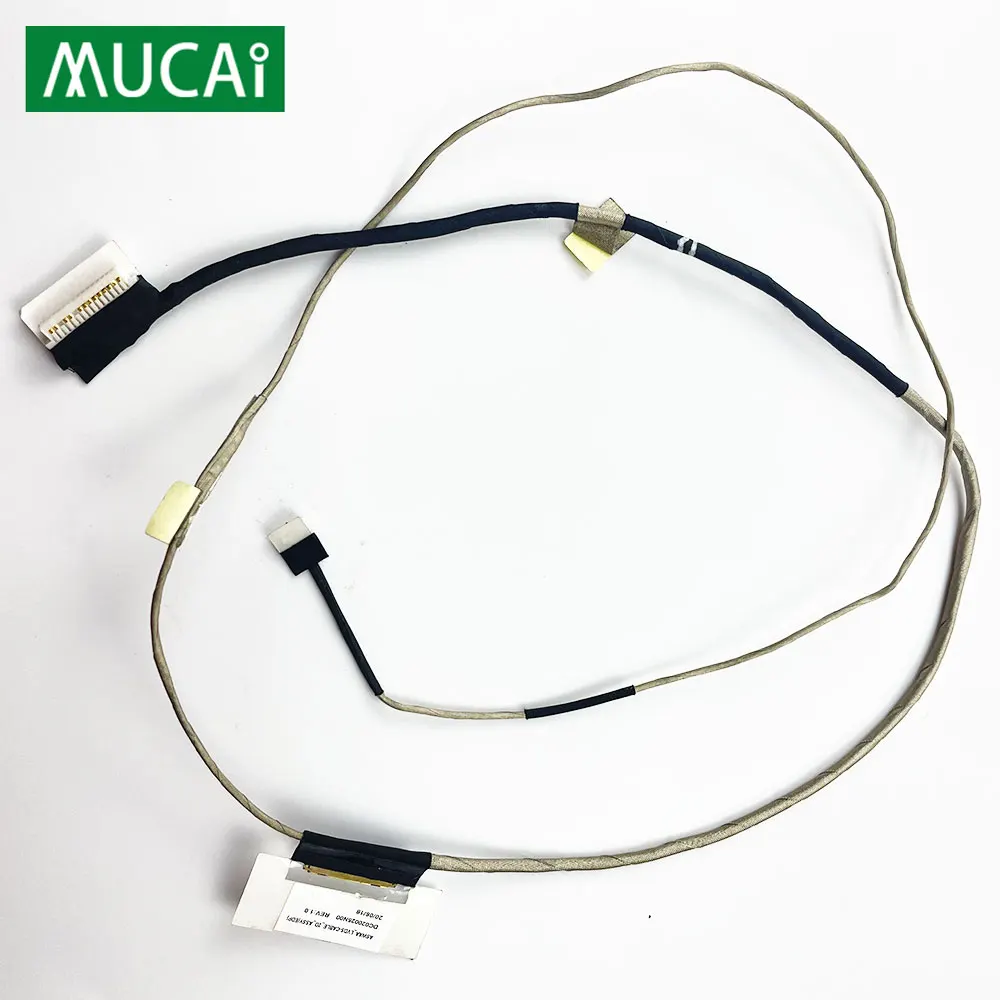 Cable flexible de pantalla de vídeo para ordenador portátil Toshiba C40 CL45-C4370, cinta de pantalla LED LCD, cable de cámara dc020025n00 aswaa