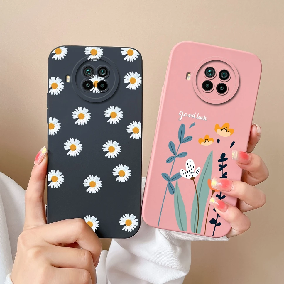 Para Xiaomi Mi 10i 10T Pro Lite 5G funda bonita de dinosaurio suave funda de teléfono de silicona líquida para XiaomiMi 10i 10T Pro Lite 5G Fundas - imagen 2