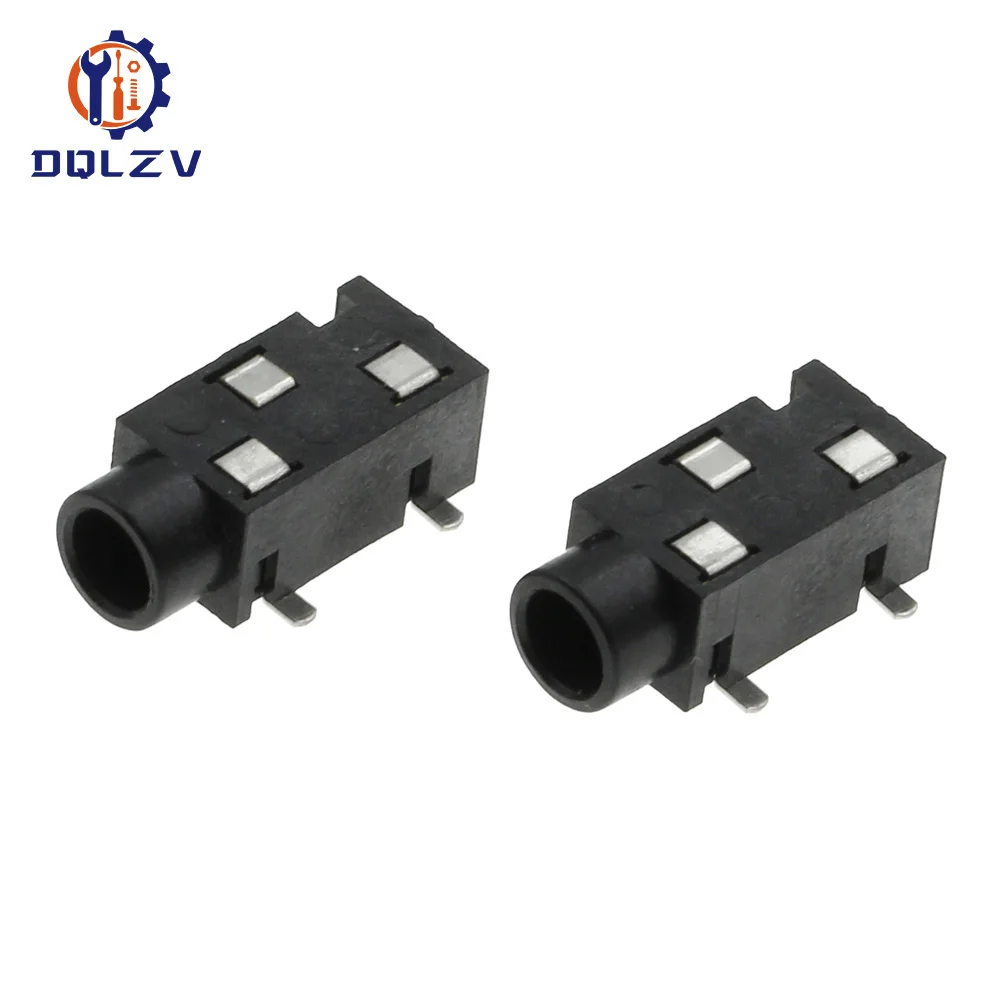 Conector de audio para auriculares de 3,5 mm PJ-320 Conector hembra de 3 pines Auriculares estéreo SMD PJ-320B - imagen 3