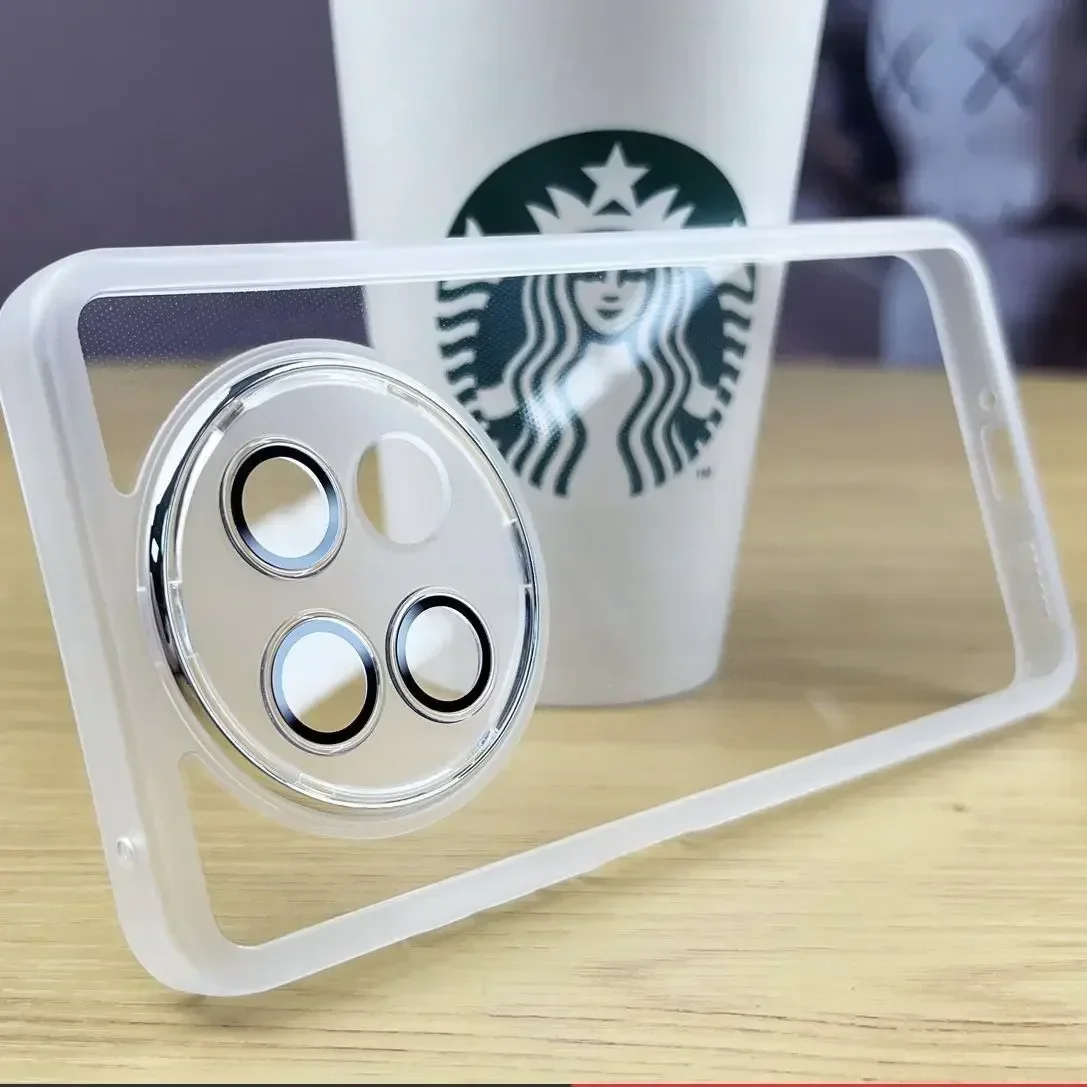 Funda de película de lente de lujo para OPPO A2 Pro, A2M, A2X, 5G, 360, protector de cámara, bolsas de teléfono suaves transparentes, funda de moda OPPOA2Pro, A2Pro - imagen 2