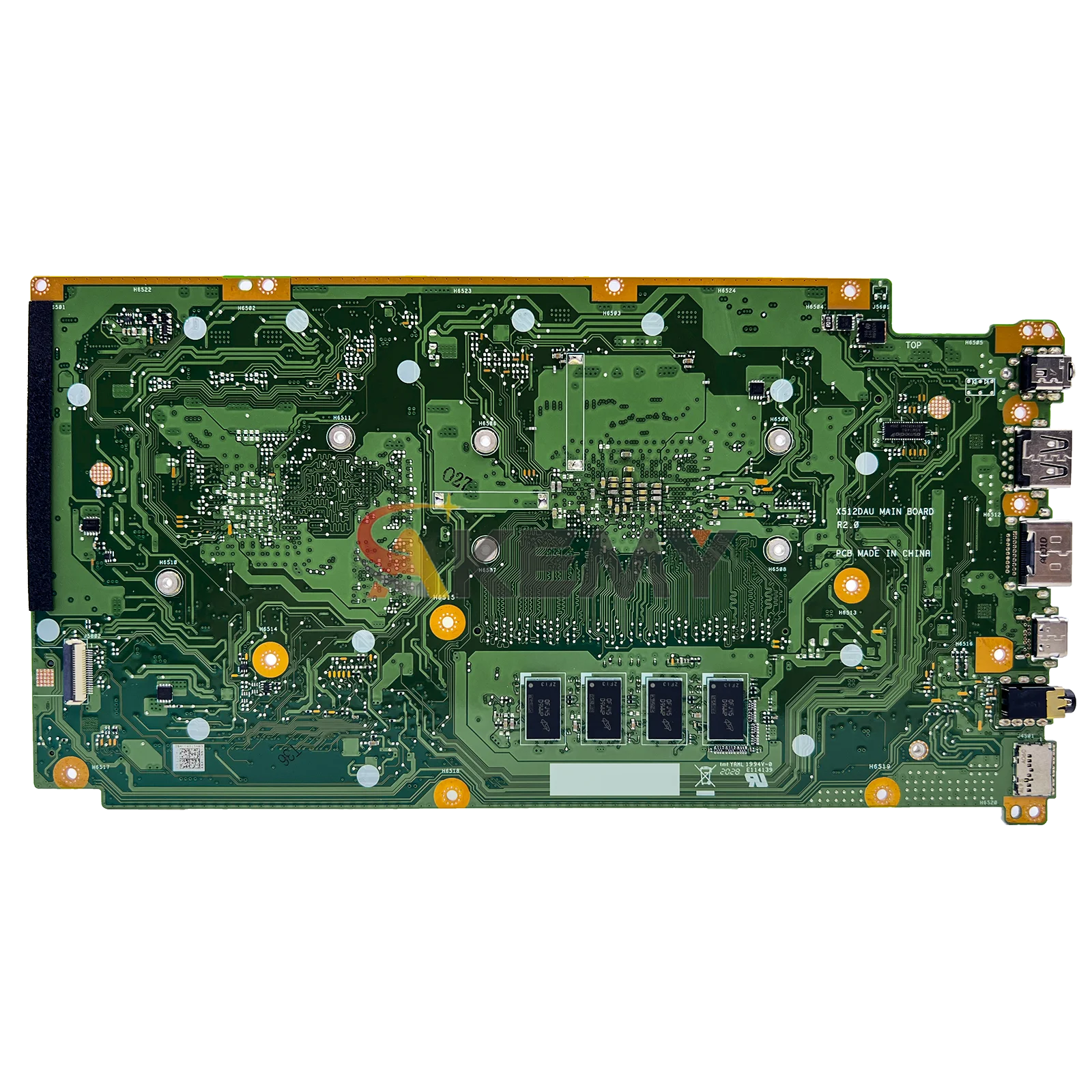 Placa base para ordenador portátil X712DAU para ASUS VivoBook X712DAP X712D M5050D F712D V5000d M712D X712DK X712DA con CPU R3 R5 R7 - imagen 2