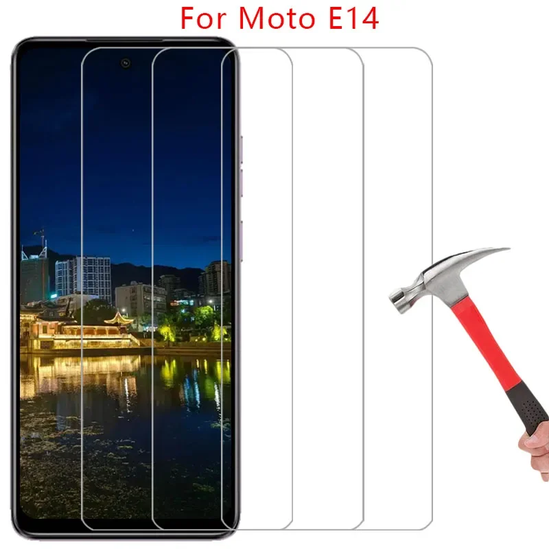 Protector de pantalla de vidrio templado para motorola moto e14, película para motoe14 motoe e 14 14e 5g, motorolae14 motorol mot mto