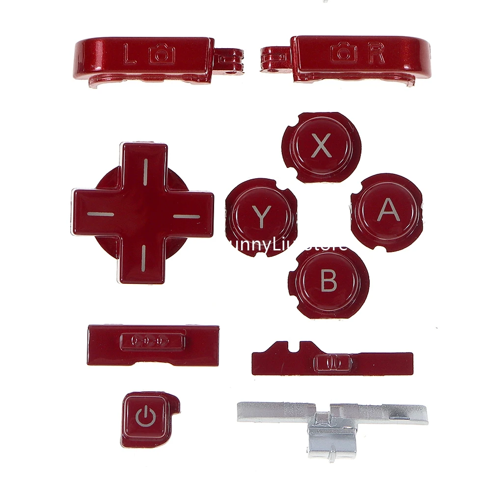 1 Juego de botones completos 11 en 1 para 3DS ABXY d-pad Home ON OF Key botones de encendido para reemplazo 3DS - imagen 5