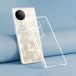Funda TPU Transparente Vivo V50 Lite 5G con protección cámara