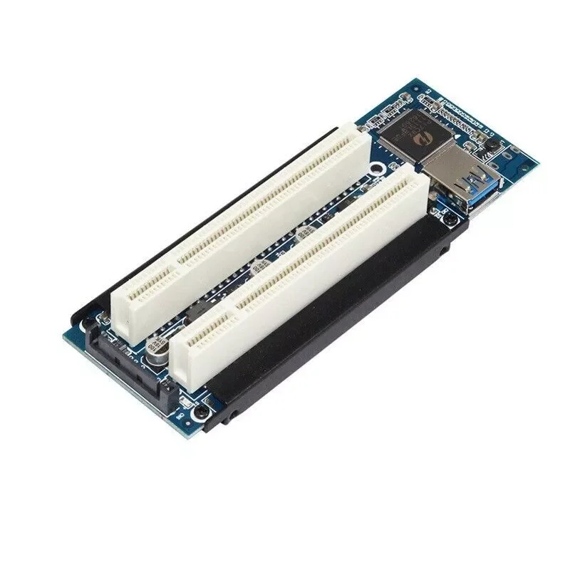 Tarjeta adaptadora PCI-E a PCI, PCIE a 2 ranuras PCI, compatible con tarjeta de captura, tarjeta de impuestos dorada, tarjeta de sonido - imagen 4