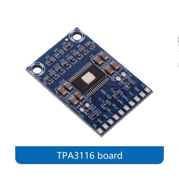 XH-M562 TPA3116D2 Mini placa amplificadora de Audio Digital módulo de placa amplificadora Clase D 2X50W DC12V-24V - imagen 2