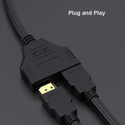 Divisor HDMI Y doble salida para TV LCD Xbox