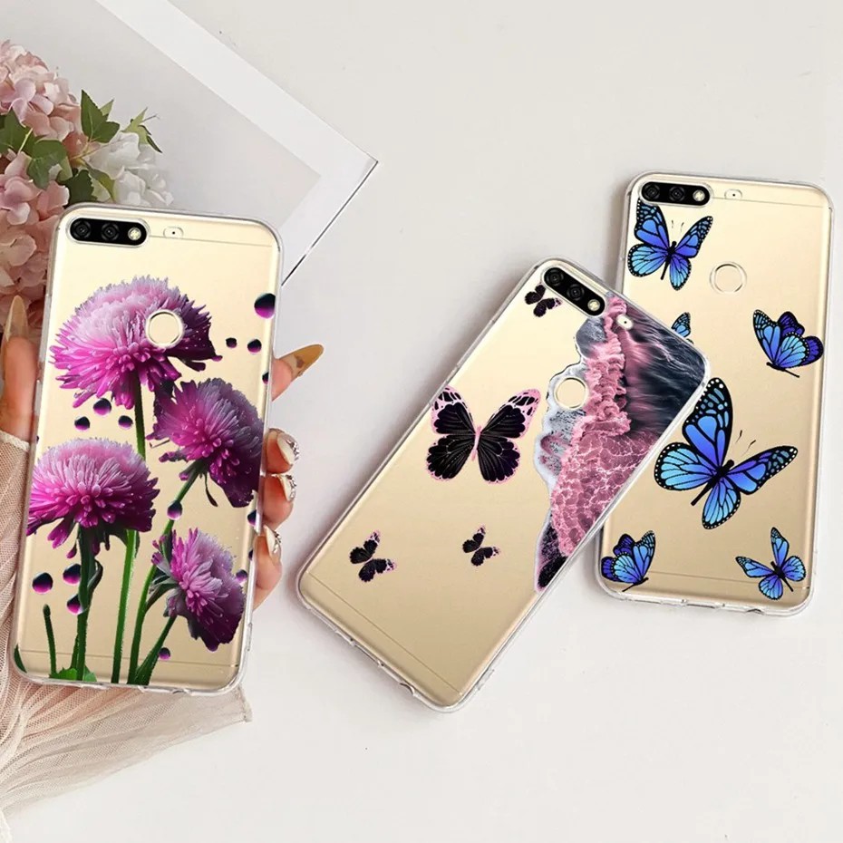 Funda transparente de TPU para Huawei Nova 2 Lite LDN-LX1/nova Lite PRA-LX2, fundas de teléfono con patrón de nuevo estilo para parachoques Nova Lite 2Lite - imagen 4