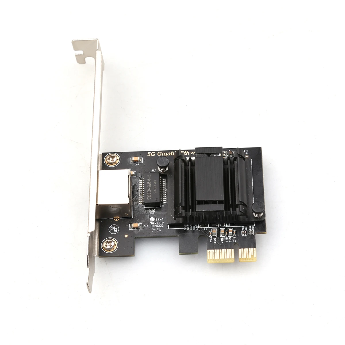 Tarjeta Lan PCIe3.1 1X 5G, tarjeta de red PCIe de puerto único de 5Gbps, proporciona velocidades de red múltiple, Gigabit Ethernet, compatible con PXE y WOL - imagen 4