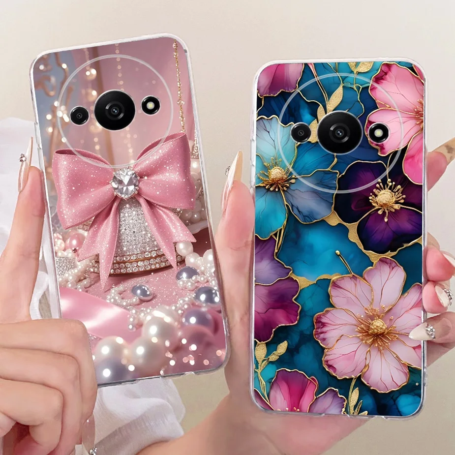 Para Xiaomi Redmi A3 A3x A4 funda Cool Dragon moda cubierta pintada suave funda de teléfono delgada para Redmi A3 Pro A4 RedmiA3 RedmiA4 Shell - imagen 3