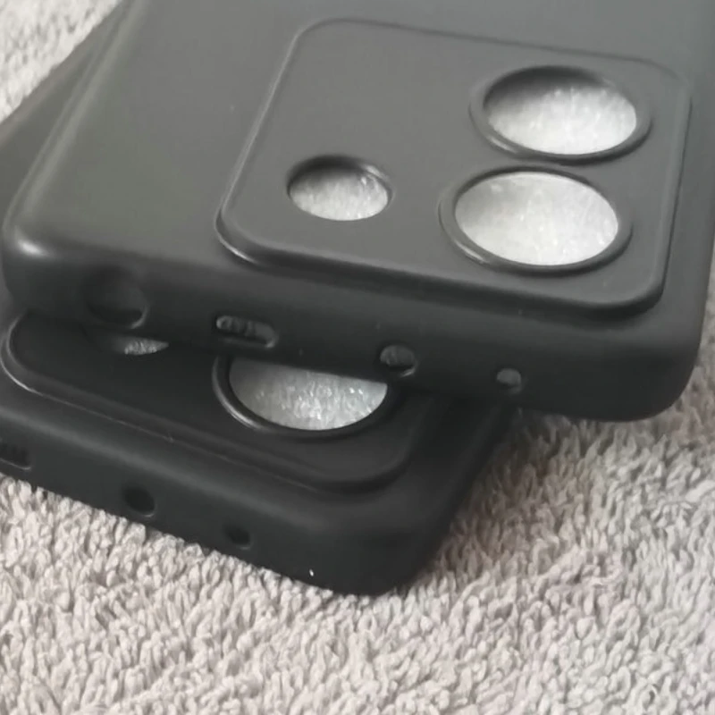 2 uds funda de teléfono para Xiaomi POCO M7 Pro TPU fundas de silicona contraportada para POCO M7Pro mate esmerilado suave Shell - imagen 4