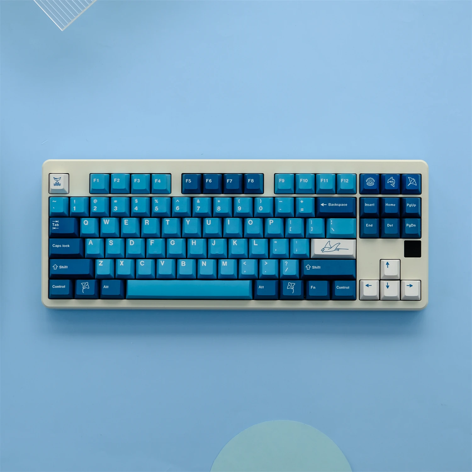 GMK Manta Keycaps Perfil Cherry PBT Dye-Sub – Teclas Mecánico - imagen 2