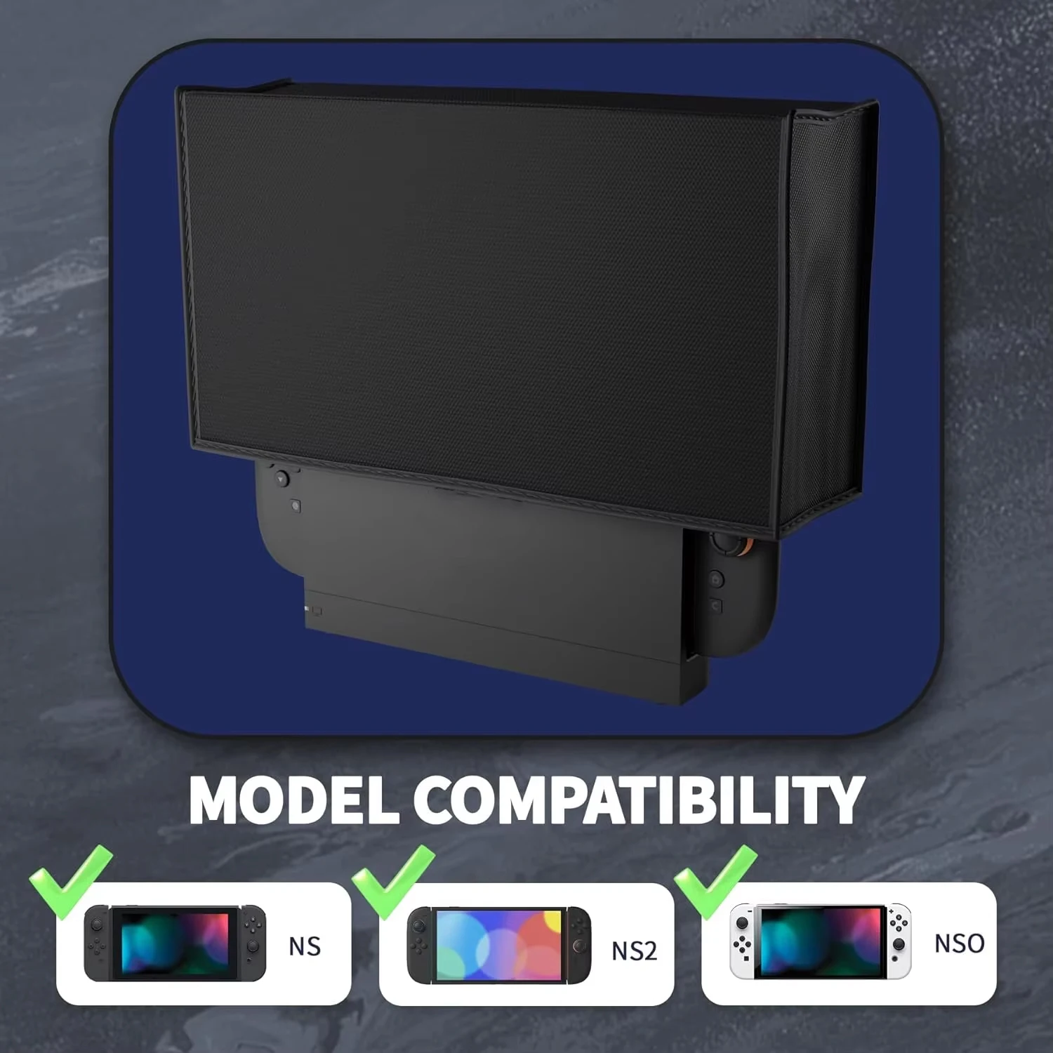 Cubierta antipolvo para consola NS Switch 2, base de carga, funda protectora a prueba de polvo para interruptor y interruptor, accesorios OLED - imagen 3