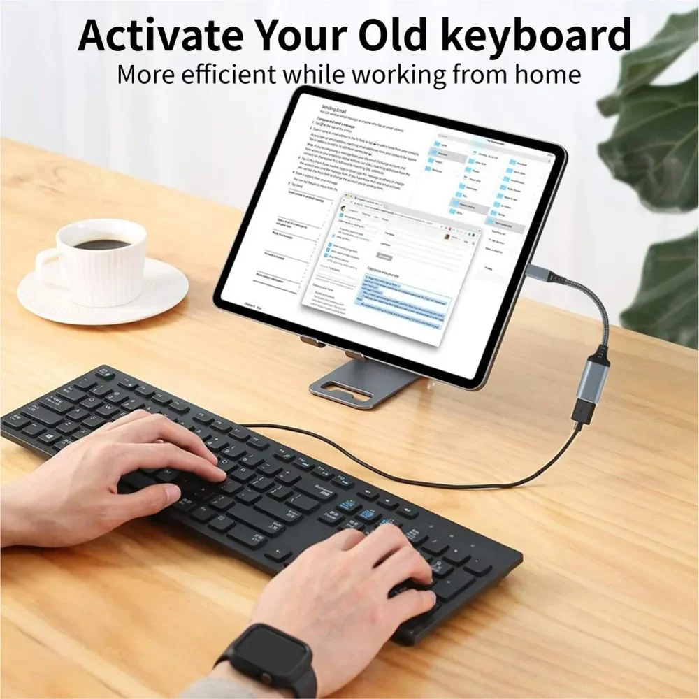 Cable de datos OTG tipo C a USB 3,0, Cable de extensión macho a hembra, Cable adaptador de extensión para teléfono móvil, tableta, PC y coche - imagen 4