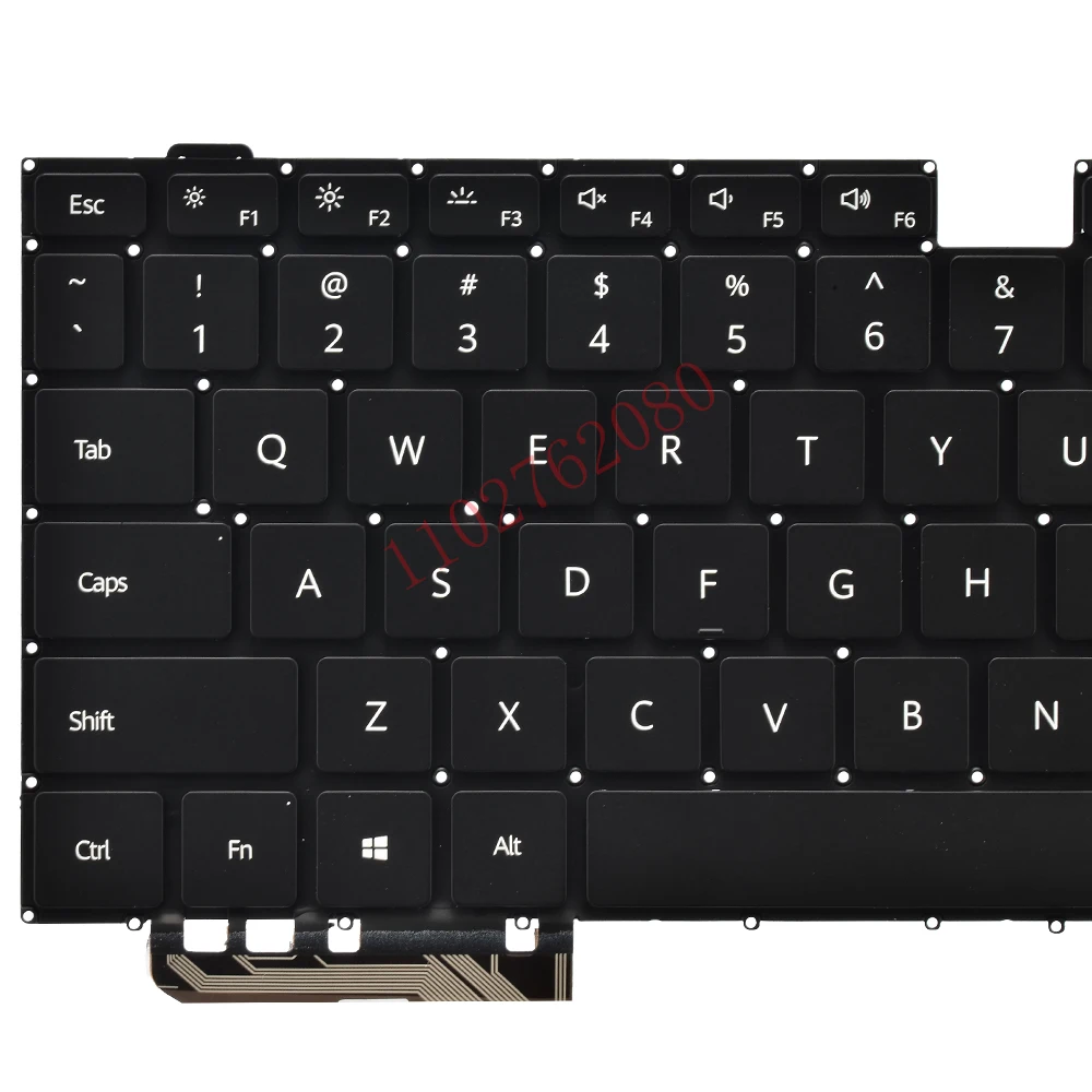 Nuevo para Huawei MateBook X Pro MACH-W19B MACH-W19C MACHD-WFE9Q MACH-W29C teclado para ordenador portátil estadounidense sin retroiluminación - imagen 2