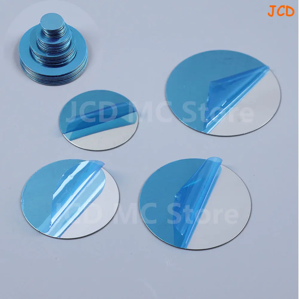 10 Uds placa de Metal disco hoja de hierro imán soporte para teléfono móvil para soporte magnético para teléfono de coche Holde 15/20/22/22,9/25/30/35/40/45mm - imagen 5