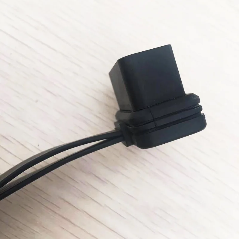 50CM extensión OBDII conector doble Y divisor OBD2 16PIN conexión macho a hembra plana + delgada como fideos - imagen 4