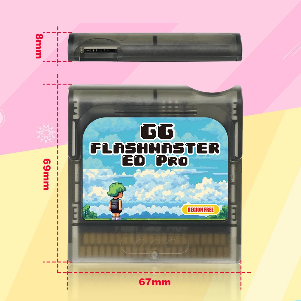 GG FlashMaster 2026 - Tarjeta 1200 en 1 para SEGA Game Gear - imagen 2