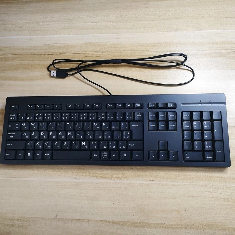 Teclado con cable USB de diseño japonés para teclado de ordenador de escritorio portátil HP 125 - imagen 2