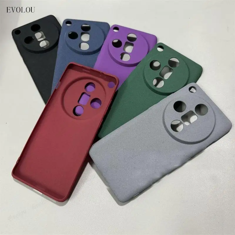 Funda trasera suave a prueba de golpes para Oppo Find X7 Ultra FindX7, Protector de TPU mate