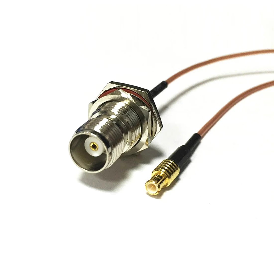 Extensión de módem inalámbrico TNC hembra a MCX macho adaptador de Cable de puente RF recto RG178 6 pulgadas venta al por mayor nuevo