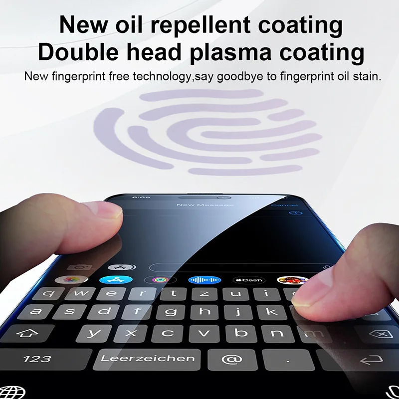 Película templada Antiespía Yangpaly Fácil instalación Protector de pantalla de privacidad para iPhone 16 15 14 Plus 13 12 11 Pro Max X XS XR - imagen 3