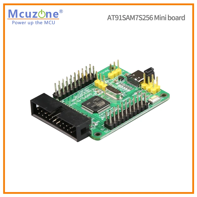 Mini placa AT91SAM7S256, Kit de desarrollo ARM7, 7S256, SAM7S256, MicroChip JTAG ATMEL - imagen 4