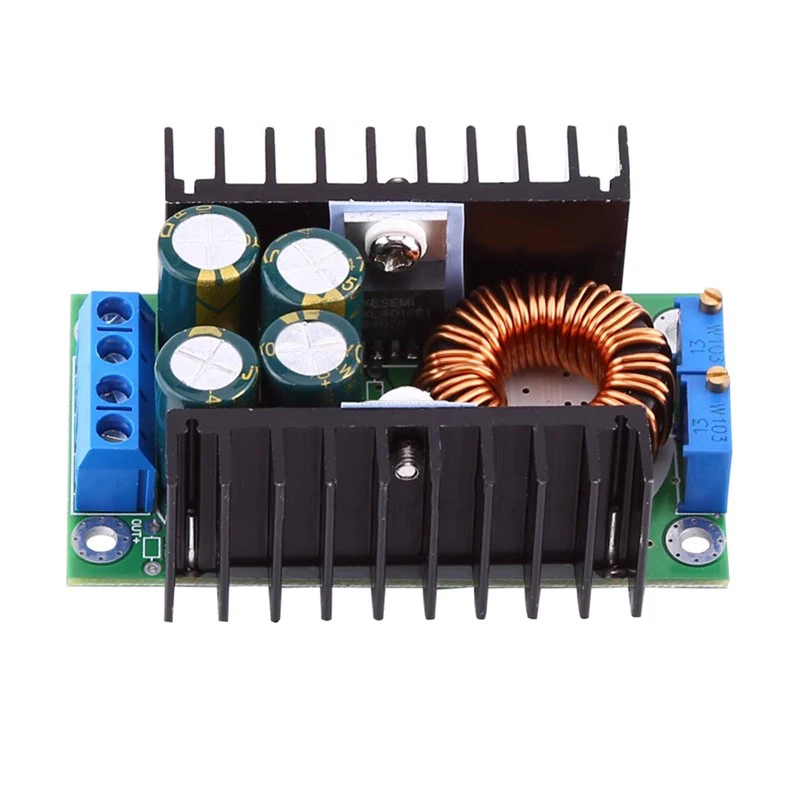 Módulo de fuente de alimentación ajustable para Arduino, convertidor Buck reductor de 5-40V a 0,2-35V, controlador LED, 300w, XL4016, CC/CC, 1,2-9A, 300w - imagen 5