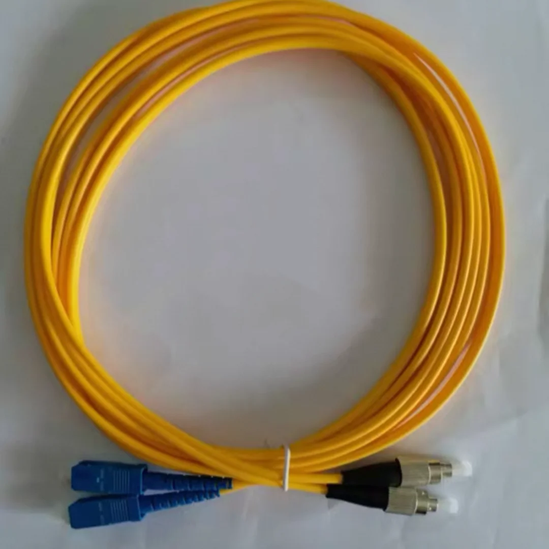Cable de conexión de fibra SC-FC SM dúplex monomodo 10m 20m 30m 50m 100m FC-SC 3mm 2mm cable puente de fibra óptica envío gratis FTTHELINK - imagen 5
