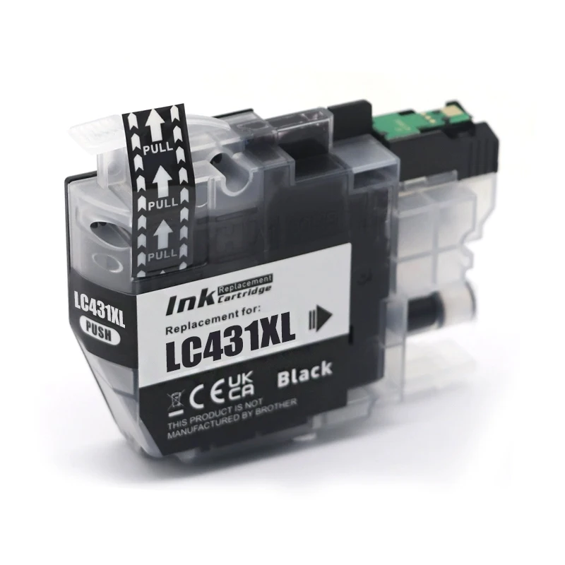 Cartucho de tinta de inyección de tinta Compatible LC431XL para impresora Brother DCP-J1050DW DCP-J1140DW MFC-J1010DW J1050 J1140 J1010 - imagen 5