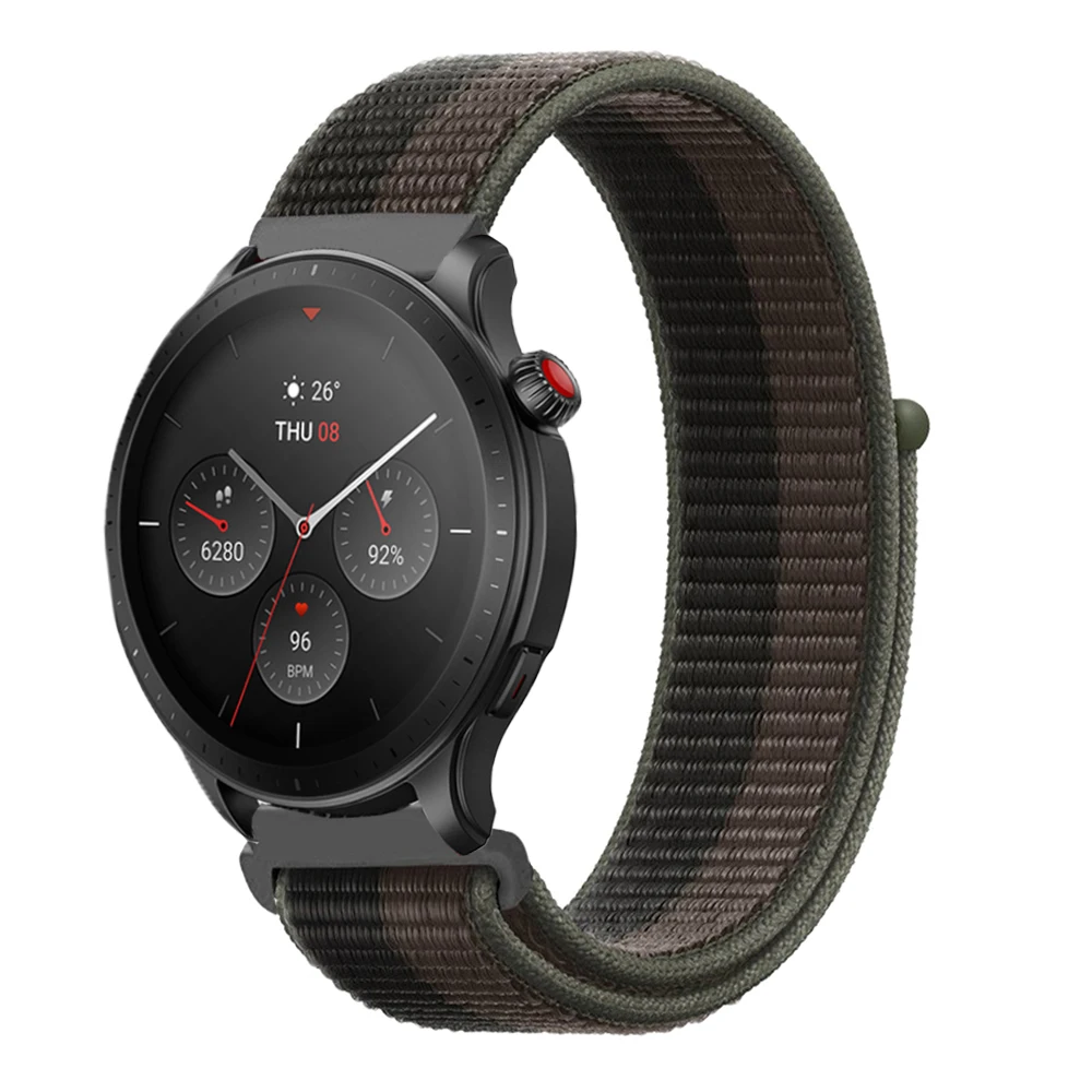 For Amazfit Balance Watch Strap Smartwatch Nylon Watchband 22mm For Amazfit GTR 4/GTR 3/3 Pro/GTR 2E/GTR 47mm/Bip 5 Bracelet - imagen 3