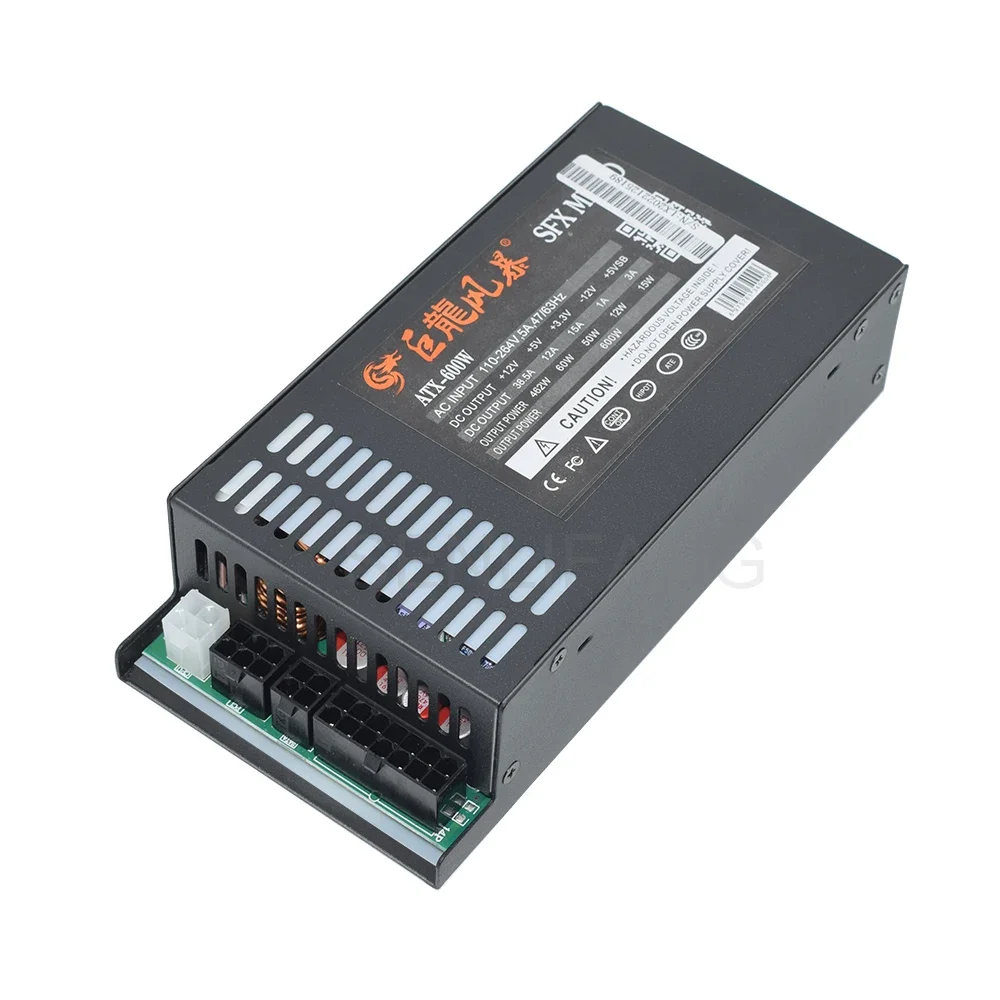 SENLIFANG Modular completo 7660B 400W 600W 1U pequeña fuente de alimentación para K39 A4 S3 G5 ITX Mini funda POS AIO fuente de alimentación 110-264V silencioso - imagen 2