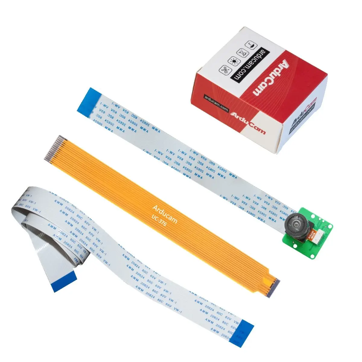 Arducam 8MP IMX219 Módulo de cámara Raspberry Pi ultraancho de ángulo de 175 grados, compatible con Raspberry Pi 4 Modelo B, Pi 3/3B+, y