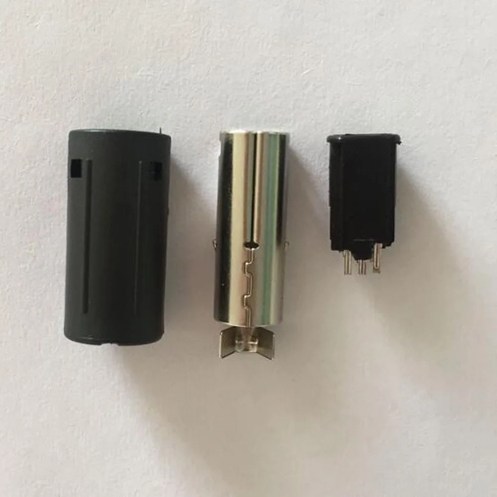 Conector macho negro para NGC, Mando de juego con cable para Gamecube, repuesto de reparación de aguja completa - imagen 2