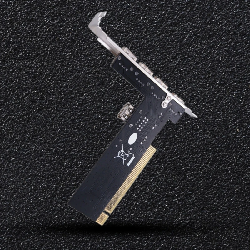Tarjeta PCI USB 2,0, 5 puertos, 4 externos, 1 expansión interna PCI A Adaptador USB 2,0, controlador de alta velocidad de 480Mbps para escritorio - imagen 2