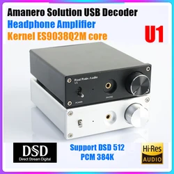 DAC USB ES9038Q2M Hifi – 384KHz DSD512 Rod Rain Audio
