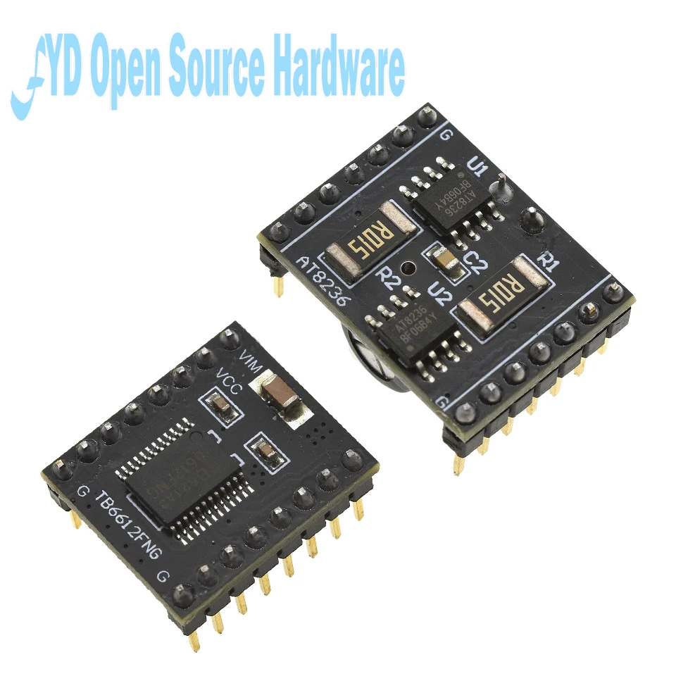 Módulo de accionamiento de Motor TB6612 AT8236, accesorio de carrito de equilibrio de accionamiento de Motor CC de doble canal Super L298N