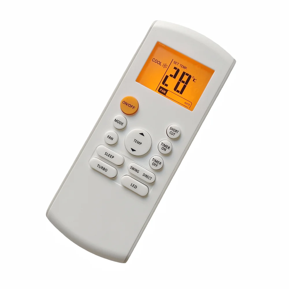 Control remoto de aire para aire acondicionado Insignia NS-AC06PWH1 NS-AC07PWH1 NS-AC08PWH1 - imagen 2