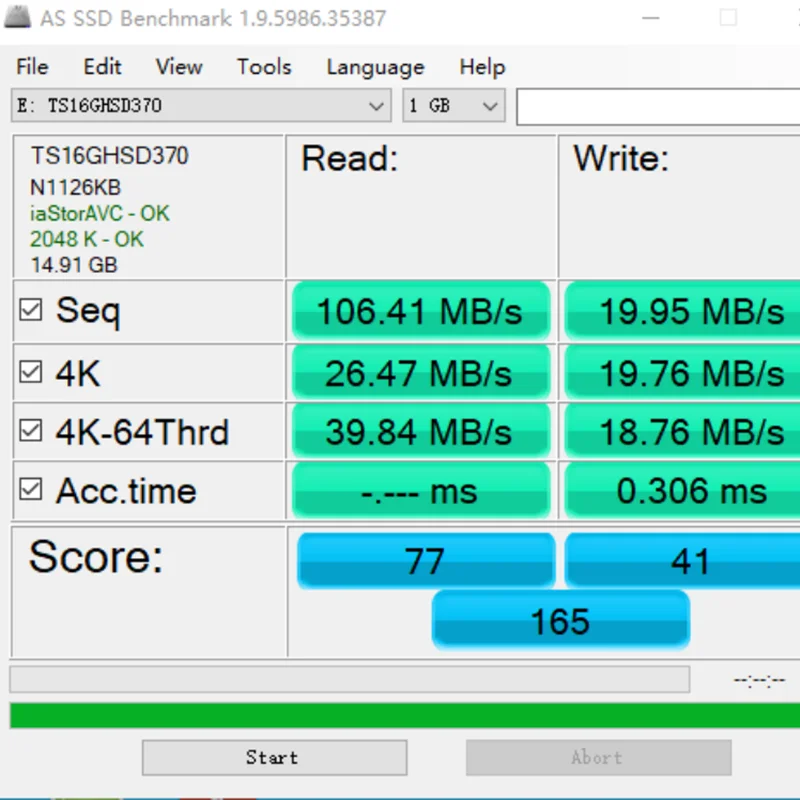 Nuevo TS16GHSD370 SSD 16GB sata3.0 gránulo MLC de grado Industrial caché independiente 128M - imagen 4