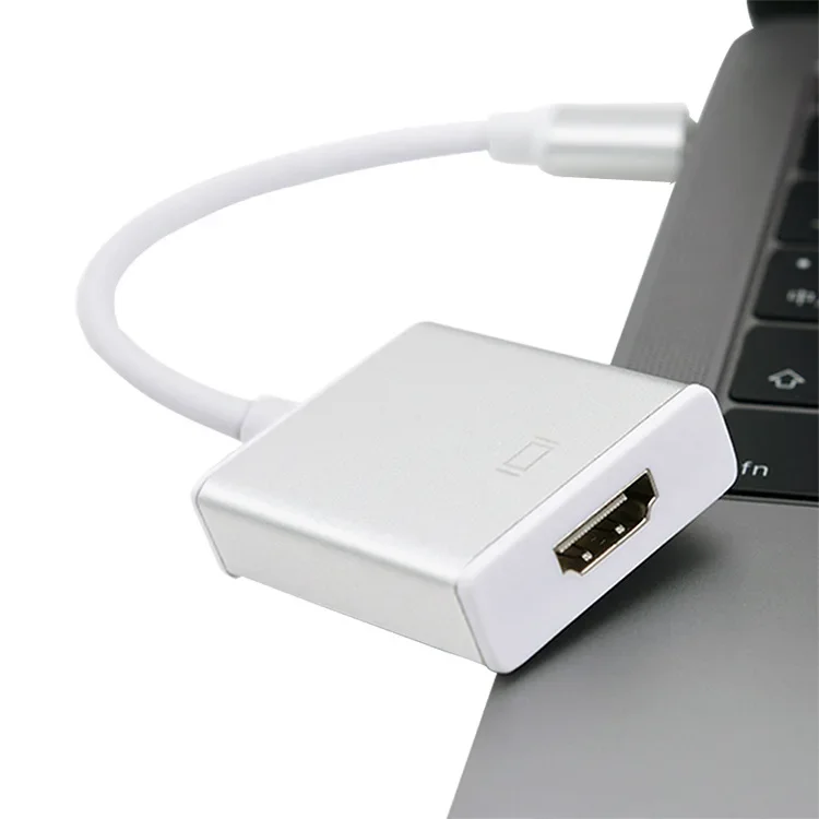 USB-C USB 3,1 tipo C a HDMI Compatible con Cable adaptador de vídeo HD convertidor Dongle HDTV para IPhone 16 15 para Huawei P60 PC portátil - imagen 2