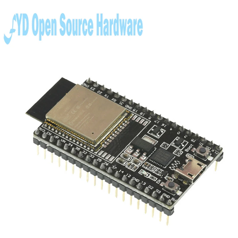 1-10 Uds ESP32-DevKitC Placa de desarrollo ESP32-32D con módulo de ESP32-WROOM-32D, Wi-Fi y BLE, CP2102 USB a UART - imagen 5