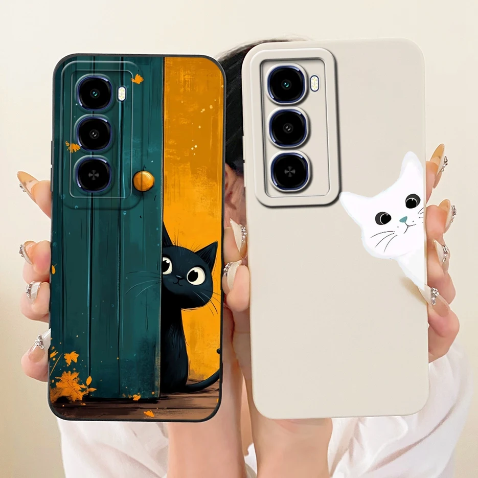 Para Itel City 100 funda C671L lindo dibujo animado nuevo caramelo pintado cubierta a prueba de golpes suave TPU funda de teléfono para Itel City 100 City100 Shell - imagen 4