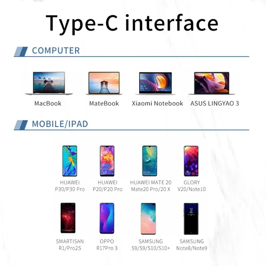 Hub USB tipo C 8 en 1, adaptador HDMI 3,1 a 4K con lector de tarjetas RJ45 SD/TF PD, carga rápida para MacBook, Notebook, ordenador portátil - imagen 5