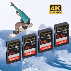 SanDisk Extreme PRO Tarjeta SD UHS-I V30 U3 para 4K